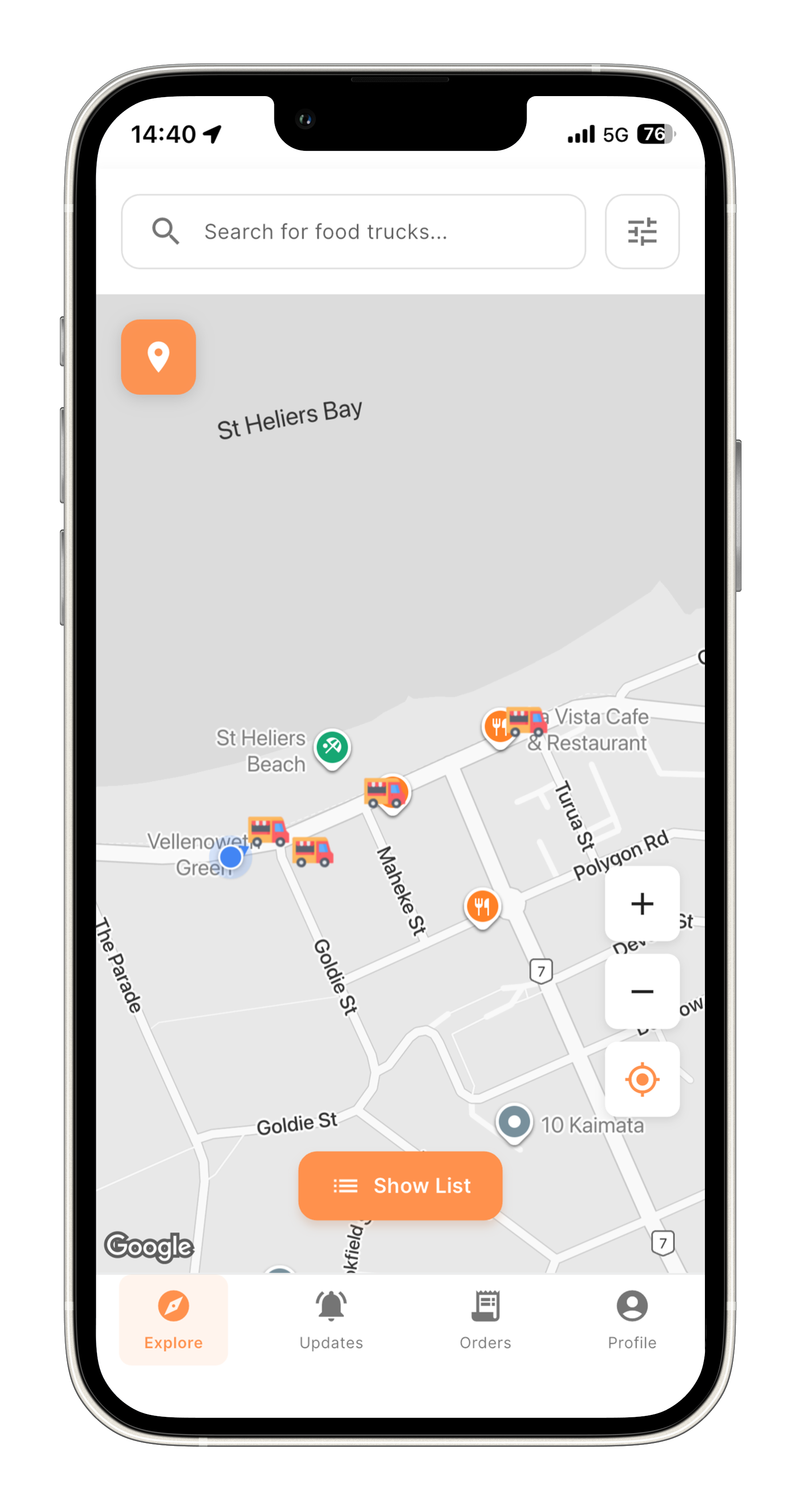 HungryTrucks App